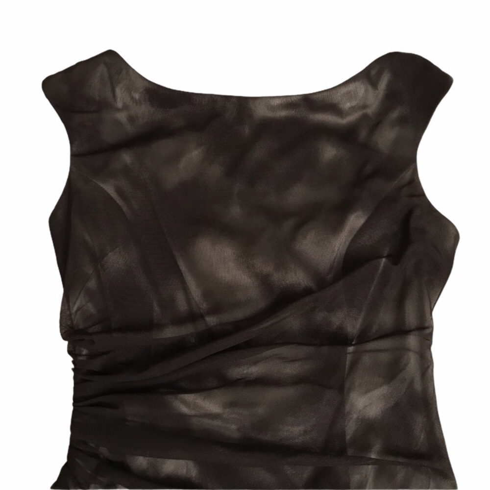 Maggy London Ruched Sheath Dress Size 4